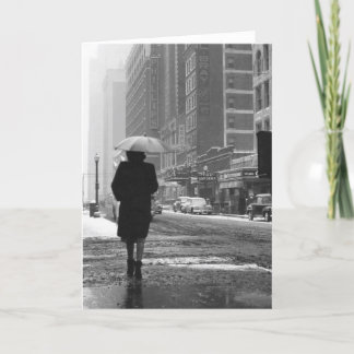 Cartão Vintage Kansas City West 12 Street