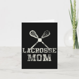 Cartão Vintage Lacrosse Mãe
