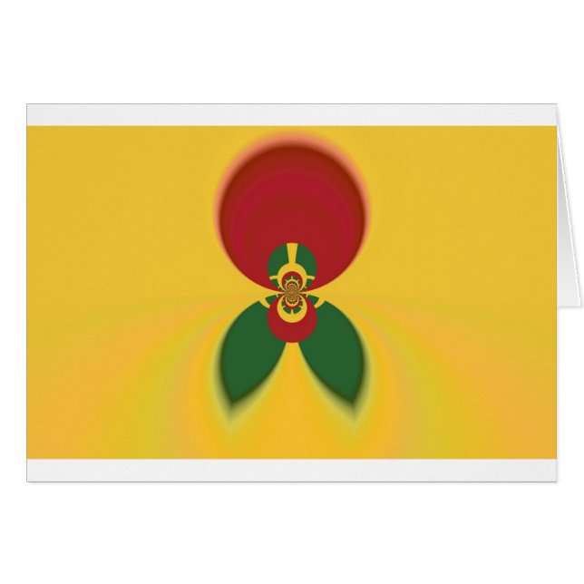 Cartão Vintage LEGAL RETRO Jamaicanos Raster Gift Colo (Frente Horizontal)