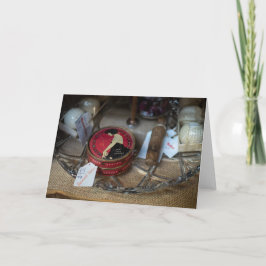 Cartão Vintage Localiza: Coleção de Loja Antica