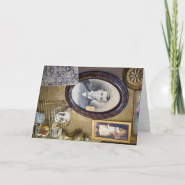 Cartão Vintage Localiza: Coleção de Loja Antica