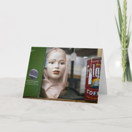 Cartão Vintage Localiza: Coleção de Loja Antica