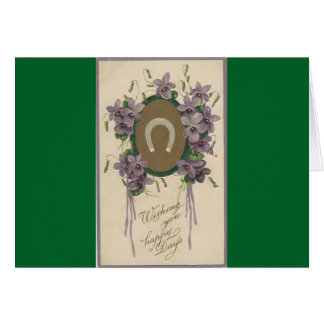 Cartão Vintage Lucky Days