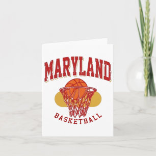 Cartão Vintage Maryland Basball
