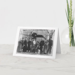 Cartão Vintage - Minha Família Louca,