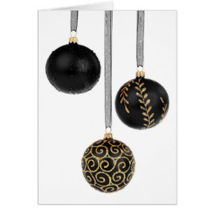 Cartão Vintage Modern Ornaments