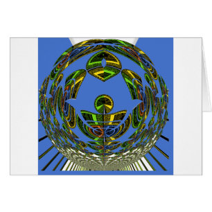 Cartão Vintage moderno Motif