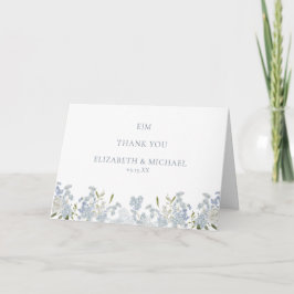 Cartão Vintage Monograma Casamento Foto Jardim Obrigado