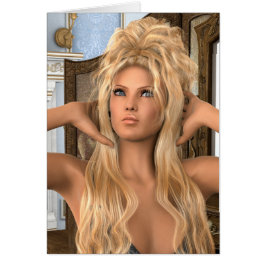 Cartão Vintage Morning