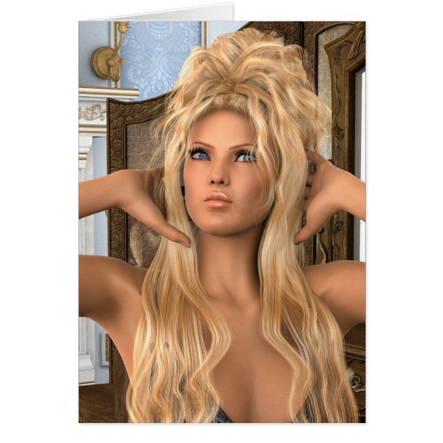 Cartão Vintage Morning (Frente)