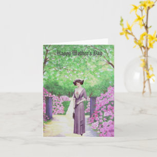 Cartão Vintage Mother's Day 
