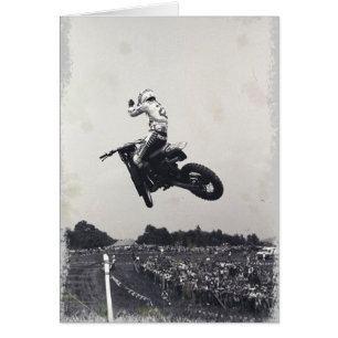 CARTÃO VINTAGE MOTO-X.