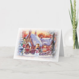 Cartão Vintage Natal