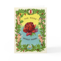 Vintage O Rosa Sem Thorns Cherubs