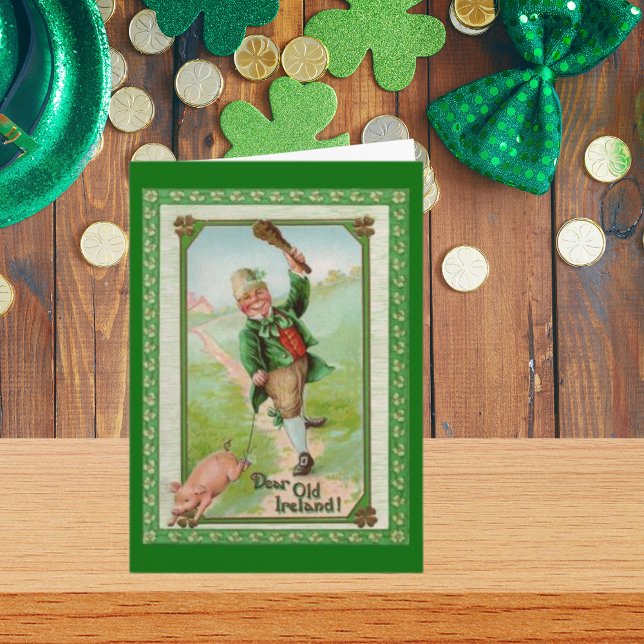 Cartão Vintage Old Dear Ireland Card (Vintage Old Dear Ireland Card)