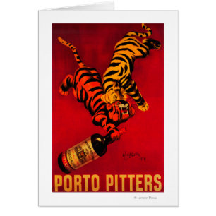 Cartão Vintage PosterEurope dos Pitters de Porto