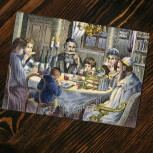 Cartão Vintage Seder