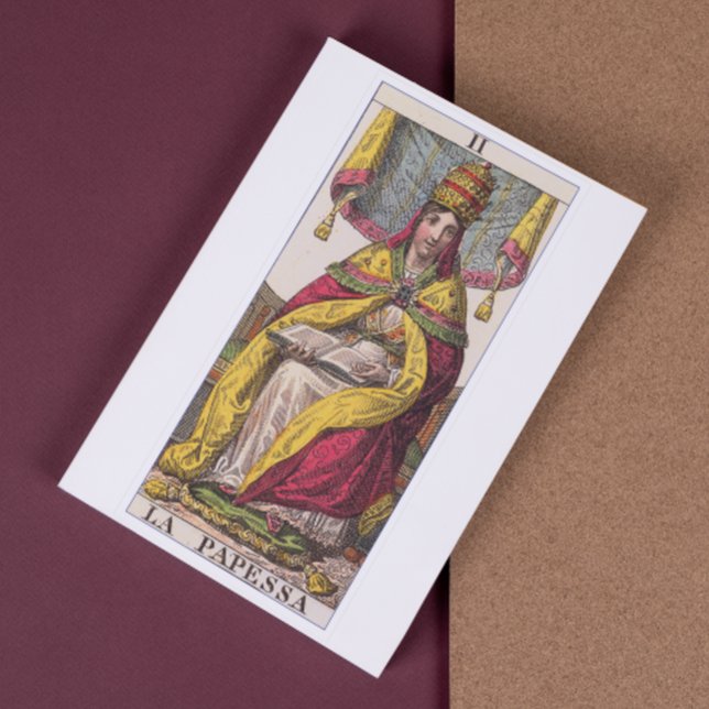 Cartão Vintage Tarot (Criador carregado)