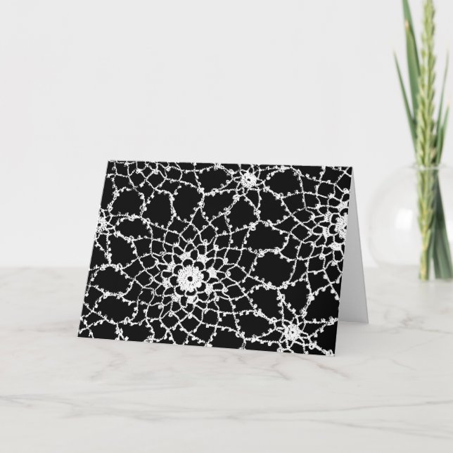 Cartão Vintage Tatage Lace (Frente)