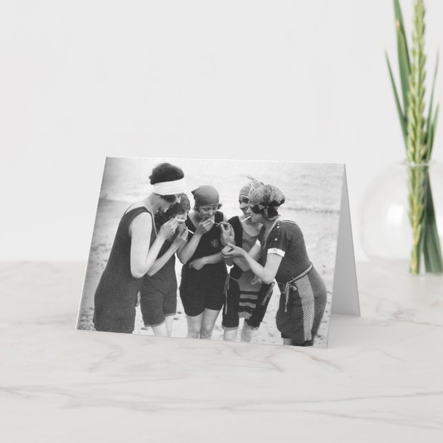 Cartão Vintage - tempos lendários com amigos, (Frente)