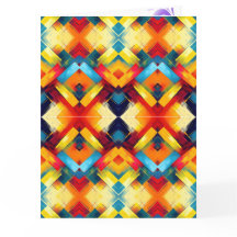 Vintage Vibs Em Cores: Na moda Geométrico Forms