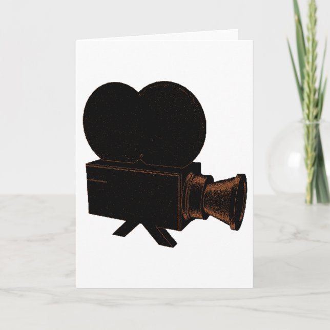 Cartão Vintage Video (Frente)