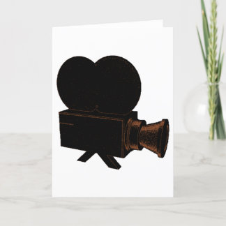 Cartão Vintage Video