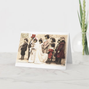 Cartão Vintage Wedding Card The Wedding March