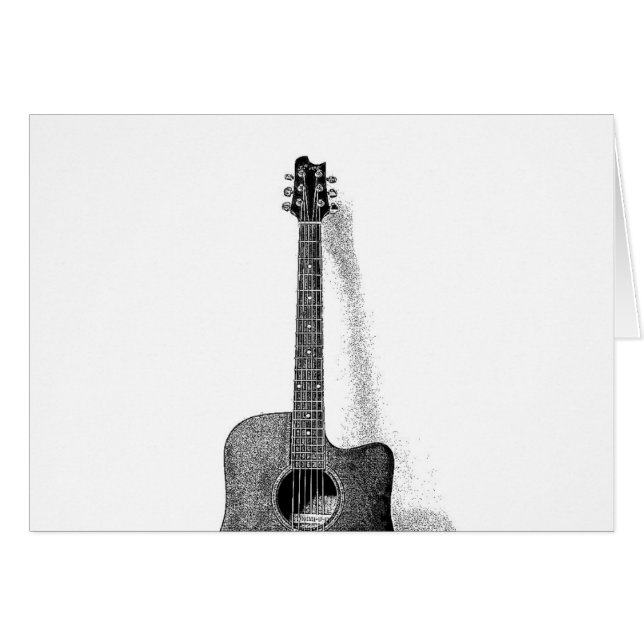 Cartão Violão Clássico (Frente Horizontal)