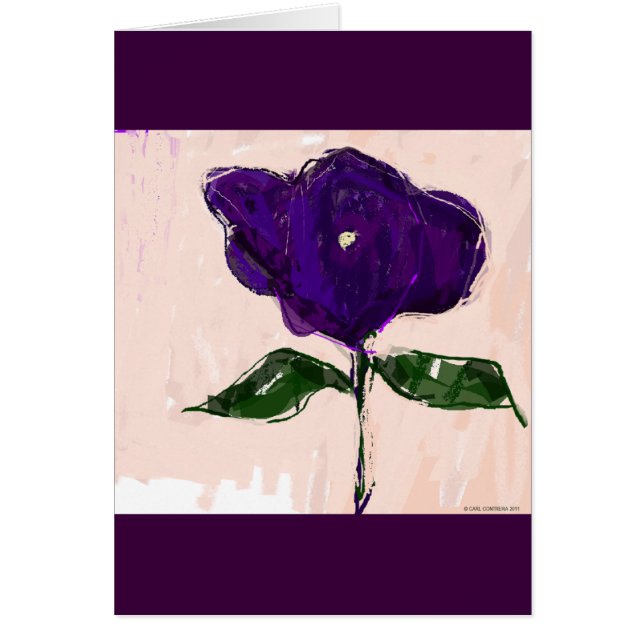 Cartão Violeta (Frente)