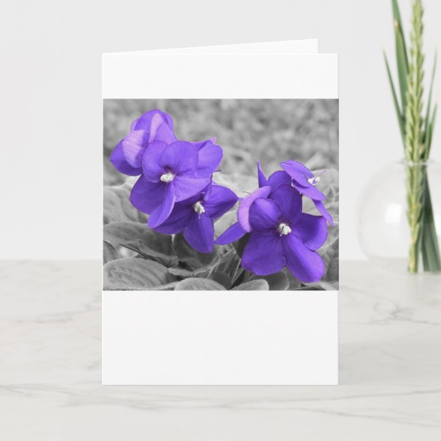 Cartão Violeta, carta (Frente)