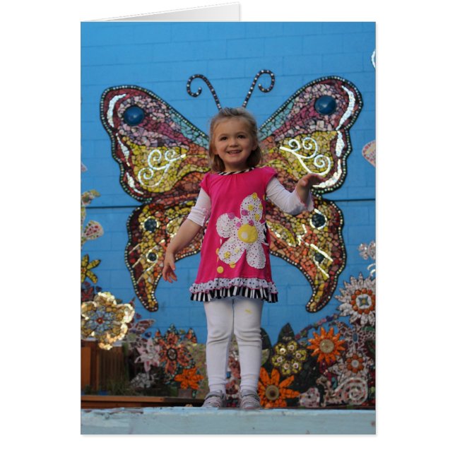 Cartão Violeta - retrato (Frente)