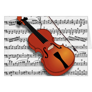 Cartão Violin Lover_