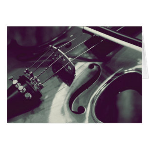 Cartão Violin Viola Cello l Fotografia