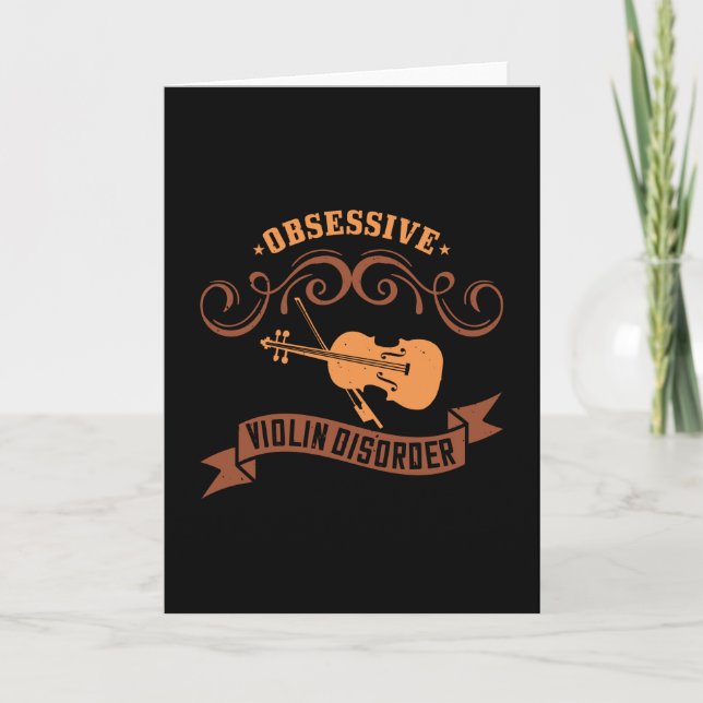 Cartão Violino - (Frente)