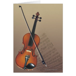 Cartão Violino