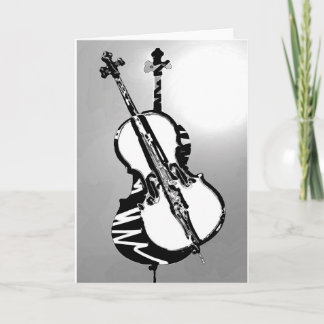 Cartão Violoncelo Notecards