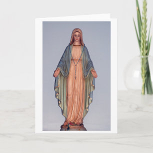 Cartão Virgem Maria