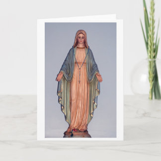 Cartão Virgem Maria