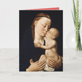 Cartão Virgin and Child (cerca de 1455-60) apresentada po