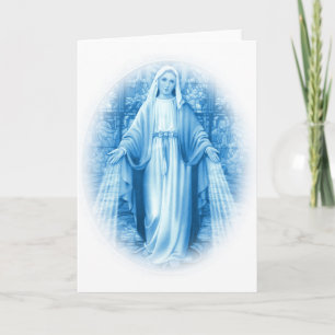Cartão Virgin Mary Card