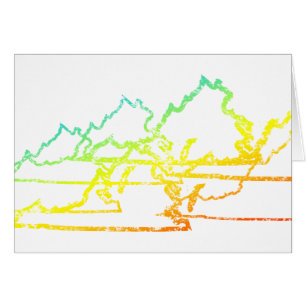 Cartão virginia chill blur