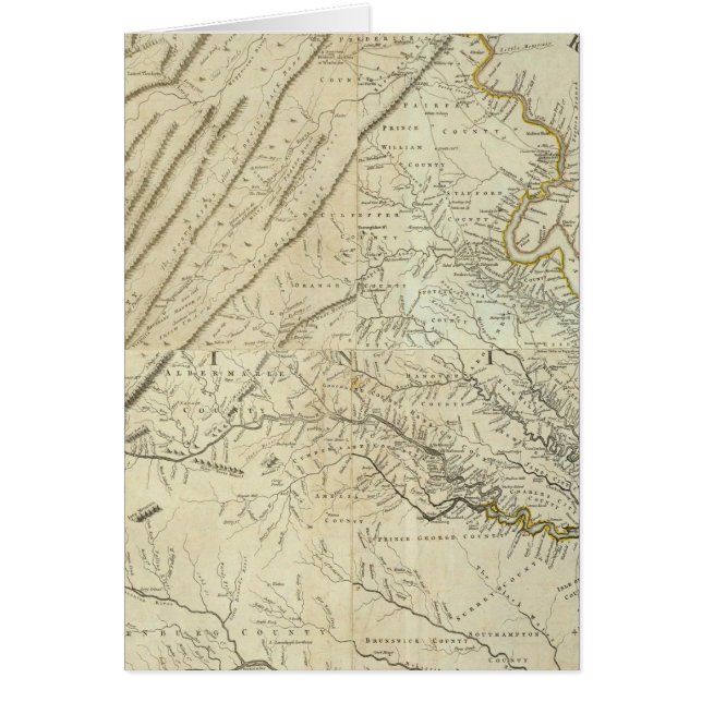 Cartão Virgínia composta (Frente)