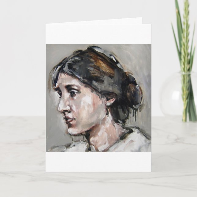 Cartão Virginia Woolf (Frente)