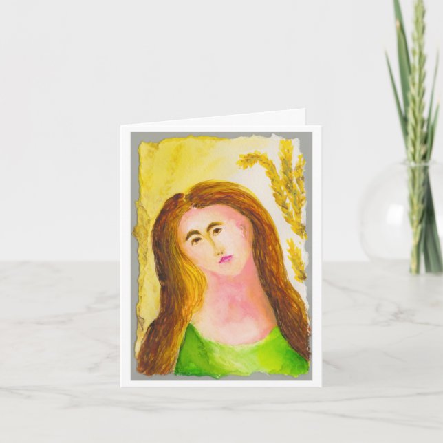 Cartão Virgo Birthday (Frente)