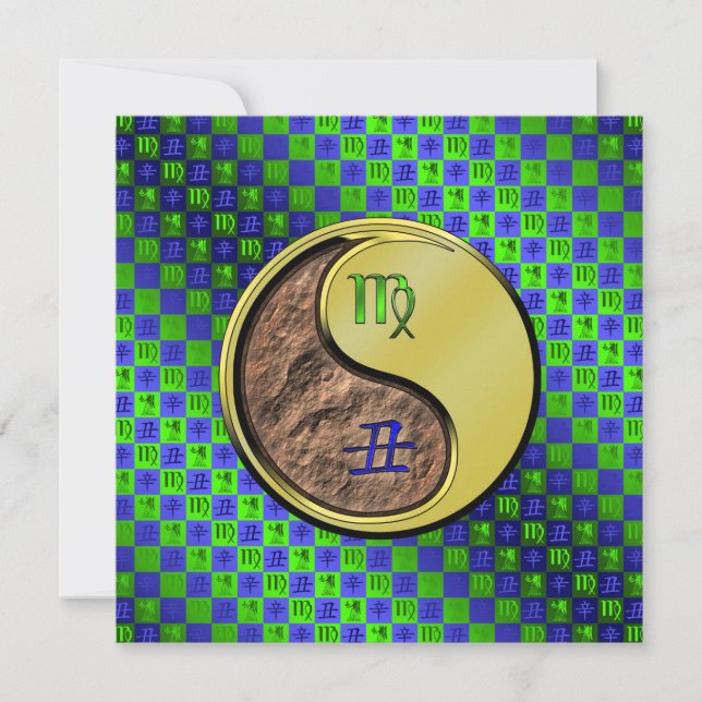 Cartão Virgo & Metal Ox (Frente)