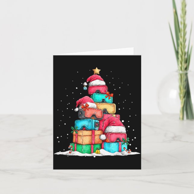 Cartão Virtual Reality Vr Gles Le Gaming Old School Gamer (Frente)