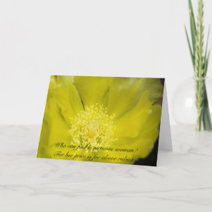 Cartão virtuoso da mulher