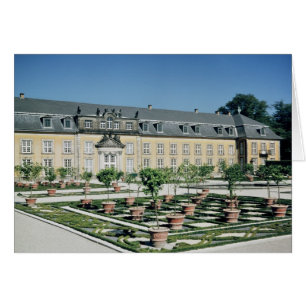 Cartão Visão da orangeria de Herrenhausen