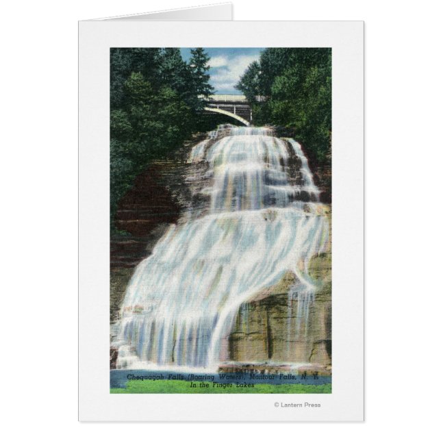 Cartão Visão de Chequagah Falls (Frente)